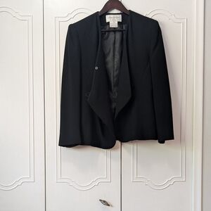 Jones New York Black Blazer Elegant Suit Jacket